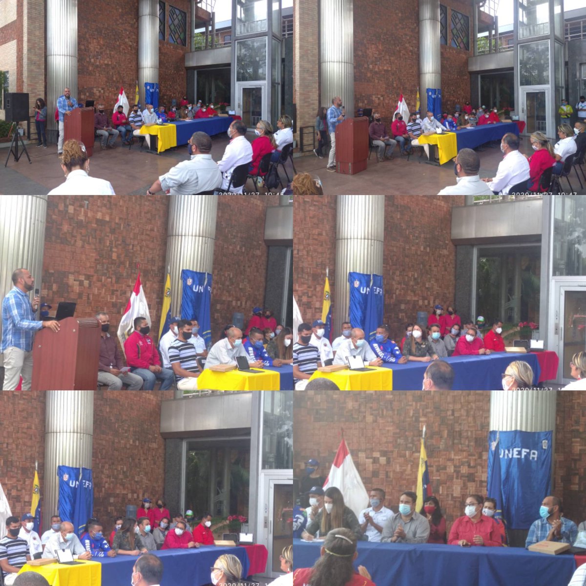 RECTORADOUPTNM's tweet photo. GOBIERNO FORTALECE PLAN UNIVERSIDAD EN CASA. Gracias a las políticas de fortalecimiento tecnológico a las universidades @arbolve por el Presidente @NicolasMaduro Ministro @CTrompiz2  Rector @ildemaroga1  y el acompañamiento de la Gobernadora @_LaAvanzadora y candidato @OmarPSUV_ https://t.co/PkWsgqjhy9