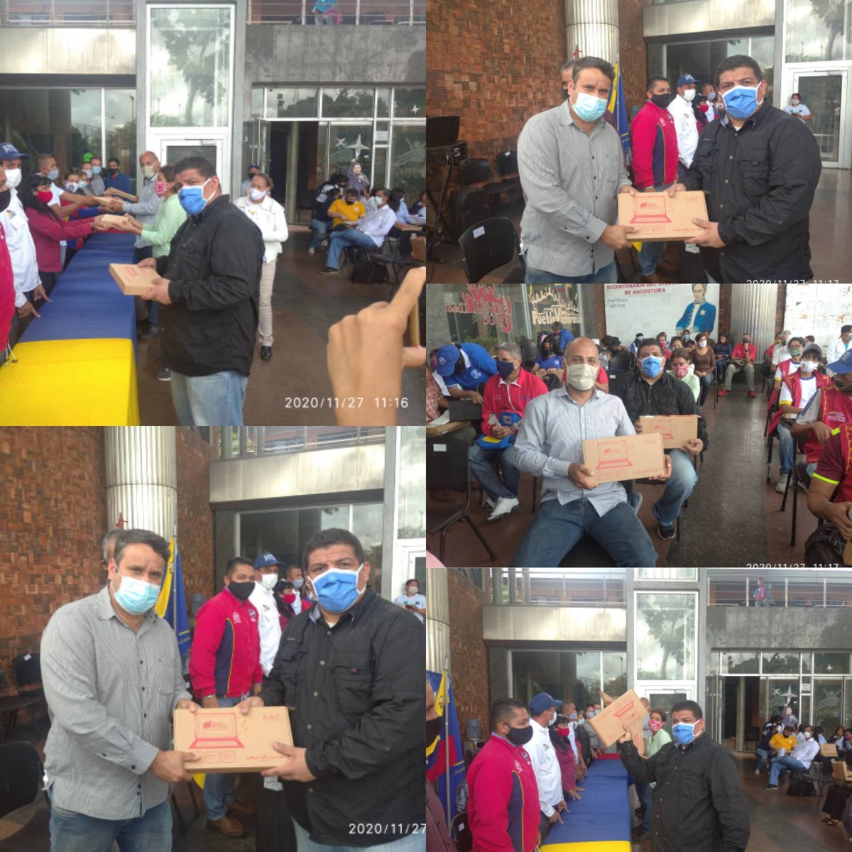 RECTORADOUPTNM's tweet photo. GOBIERNO FORTALECE PLAN UNIVERSIDAD EN CASA. Gracias a las políticas de fortalecimiento tecnológico a las universidades @arbolve por el Presidente @NicolasMaduro Ministro @CTrompiz2  Rector @ildemaroga1  y el acompañamiento de la Gobernadora @_LaAvanzadora y candidato @OmarPSUV_ https://t.co/PkWsgqjhy9