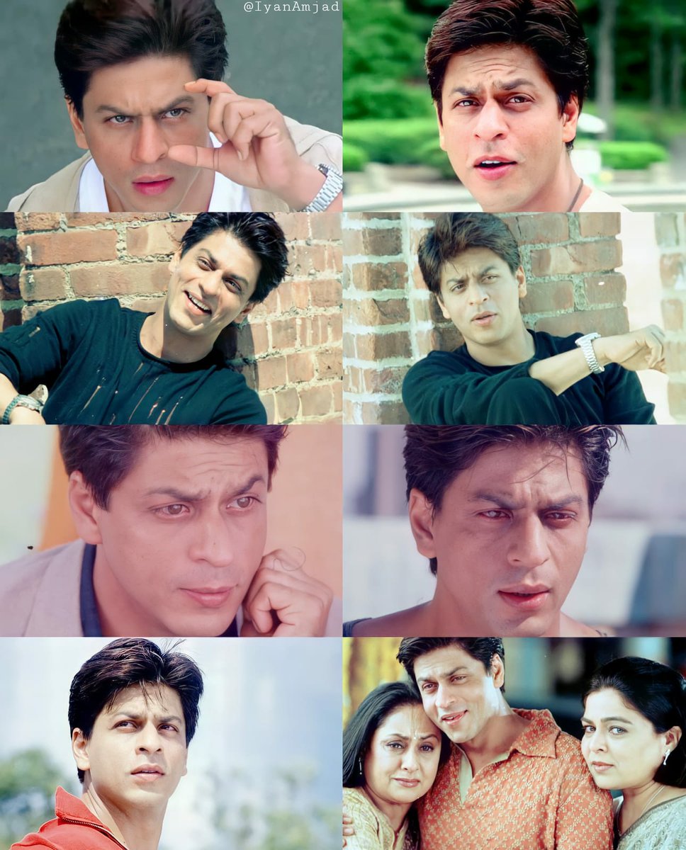  @iamsrk's screen prescence is unmatched and he captivated us during both the comedic and emotional scenes. This was a chance for him to play a different type of character, and his natural charisma lended itself well to what the part required. @ashesinwind  #17YearsOfKalHoNaaHo
