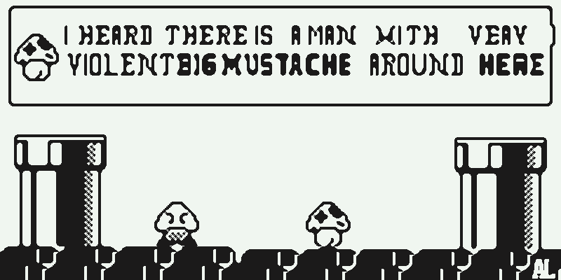 AngelsWhatever's tweet photo. New Pixel Art !!! 

Mario ... Were you always the bad guy? 🤨

Today's topic:  #moustache | From: 
@Pixel_Dailies

#pixelart #ドット絵 #aseprite #pixel_dailies 
@Pixel_Dailies https://t.co/GTJGUFvZKE