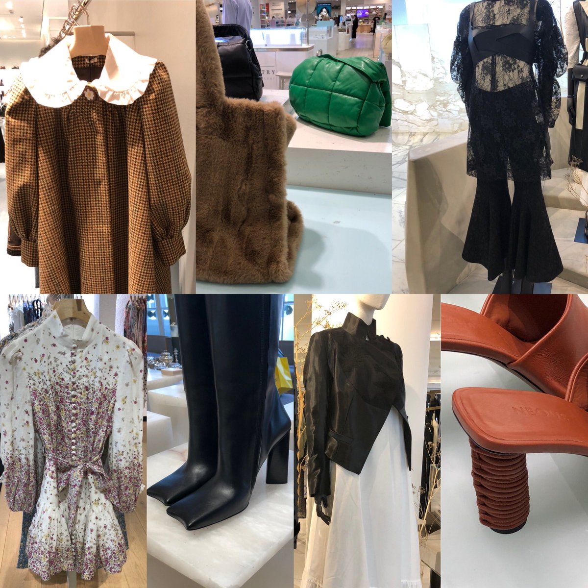 EmInTheShops's tweet photo. #fridayfashionfix I am allowed to put up the Xmas decorations tomorrow whoop 🎄🎅 #muimui #stand #fleetilya #zimmermann #balenciaga #anndemeulemeester #neous #fridaystyle #fridayfashion https://t.co/HurRbUN8Vb