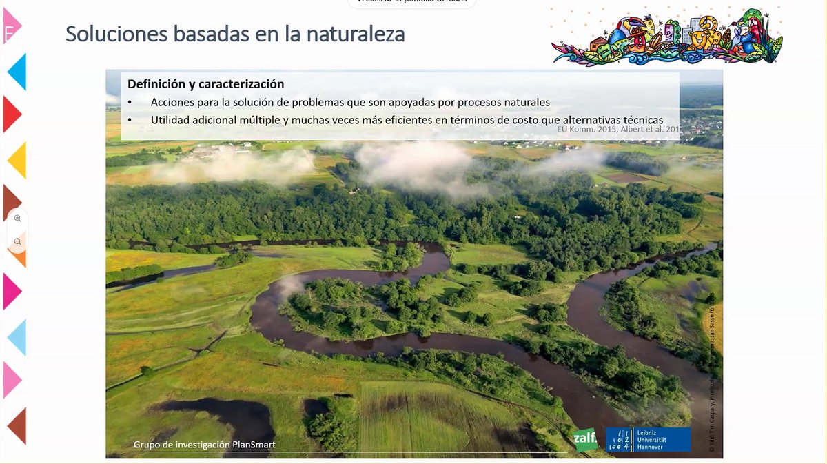 DanyAvilaG's tweet photo. Soluciones basadas en la naturaleza: ¿Soluciones para paisajes fluviales en América Latina? Un concepto con grandes retos que es necesario seguir discutiendo. Gracias por compartir su experiencia. #NbS #ESP20LAC @esplac2020 https://t.co/Av8ZWqcOoS
