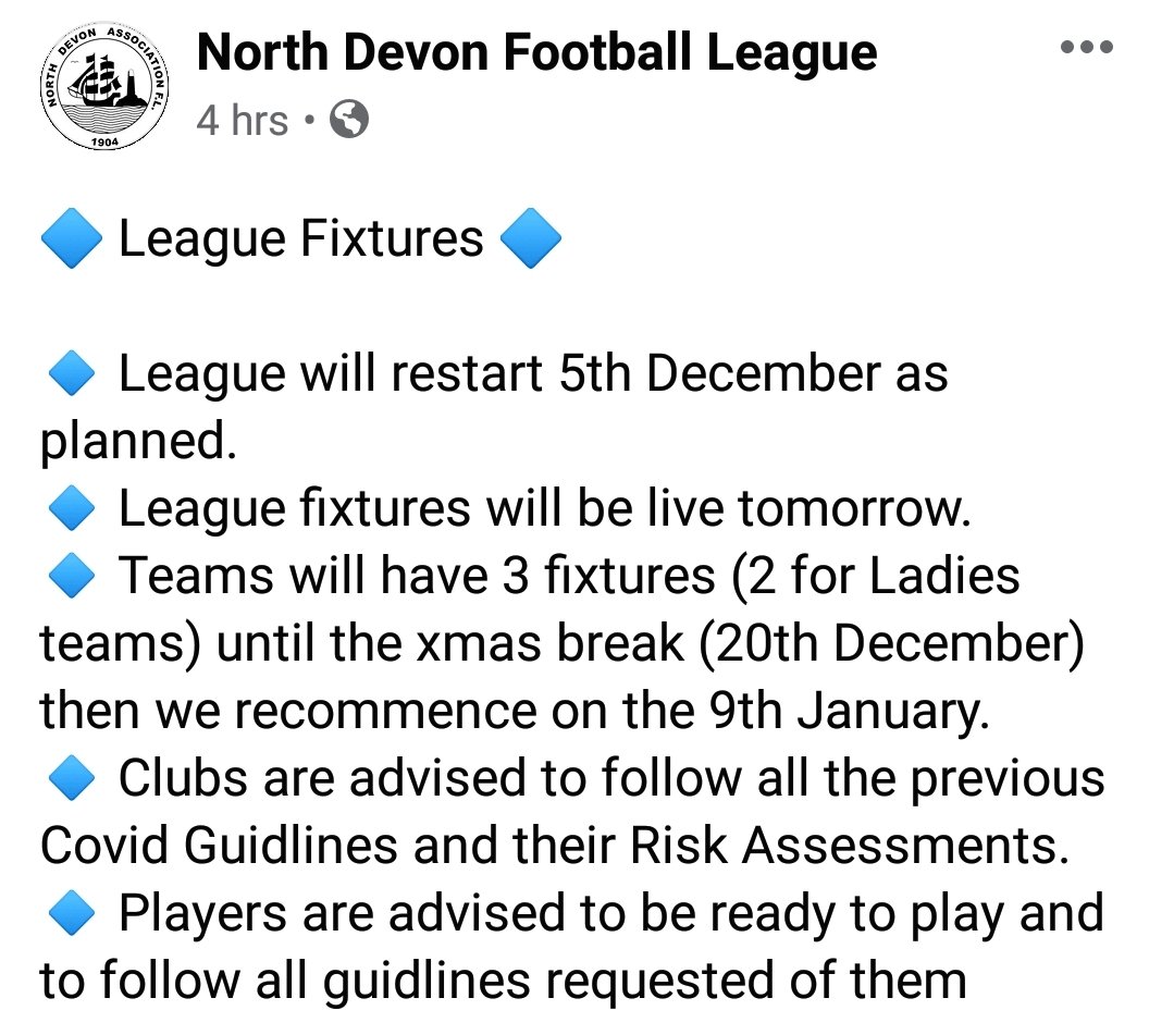 SandymereBlues's tweet photo. 🆚️ FIXTURE NEWS | The return of the NDFL is just over one week away ⚽️

Fixture release day for Inter Three is tomorrow, having already had our league cup game against @TawParkFC confirmed.

Who else can't wait to see the Seahawks back in action!? 🤩🦅

#SBFC #UTB https://t.co/nnTaXirXg1