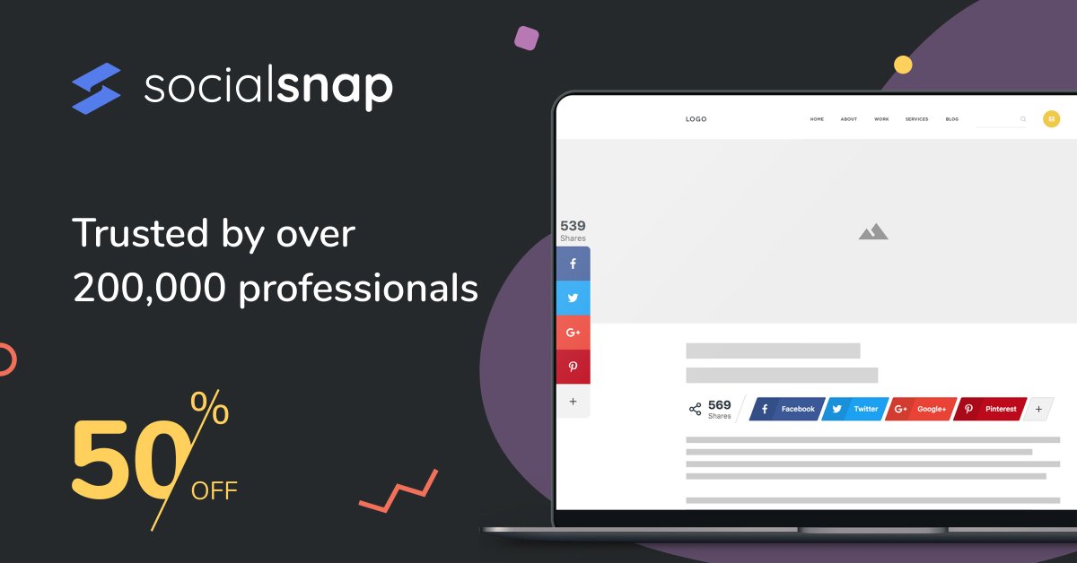 Get 50% OFF the #1 Social Share #WordPress Plugin! Limited time only. Offer ends December 4th.