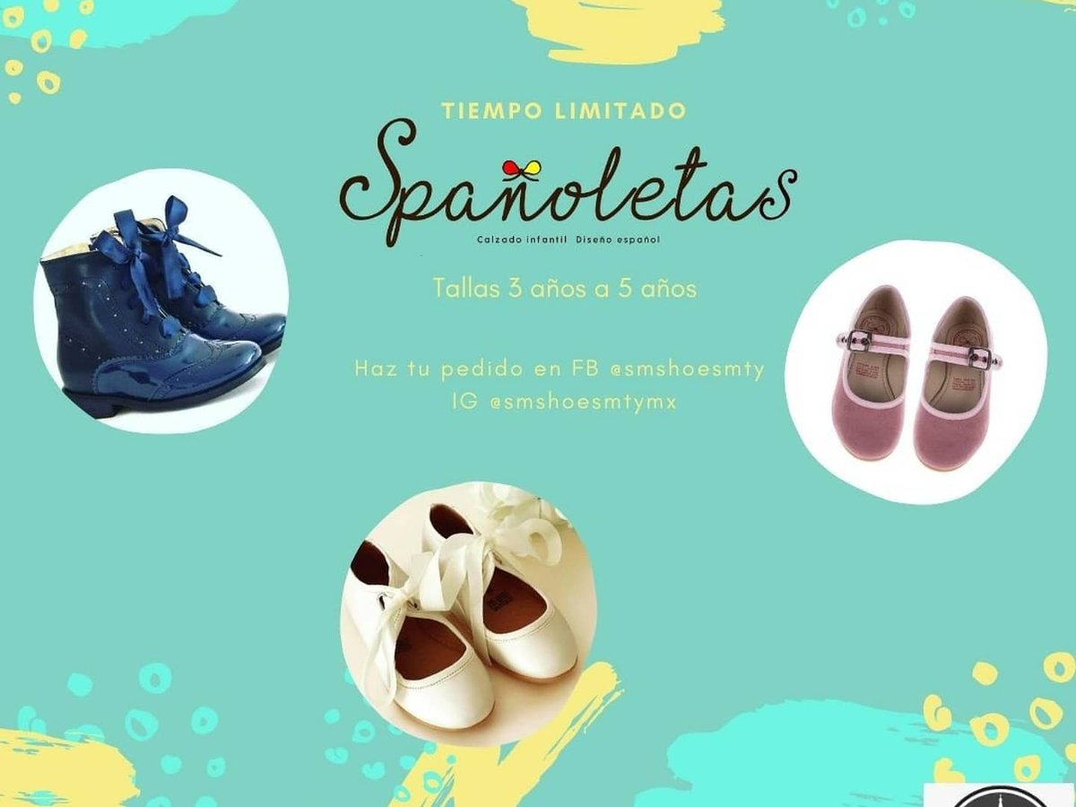 mty_san's tweet photo. HOY !!! Los esperamos en #bazarponiente dentro de las instalaciones #grand_park_cumbres 
Tendrémos San Miguel Shoes y por tiempo limitado zapatos para niña Spañoletas. 
Ven y llévate tus zapatos !!! 
#zapatoscomodos #artesanales @Mty_Leones @CumbresMty @QuehacerenNL @QuePlanMty https://t.co/ELXDPlKcpa