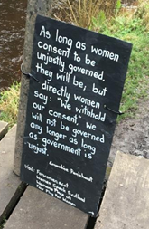 Roslin Glen, Midlothian :  #WomenWontwheestPart 1