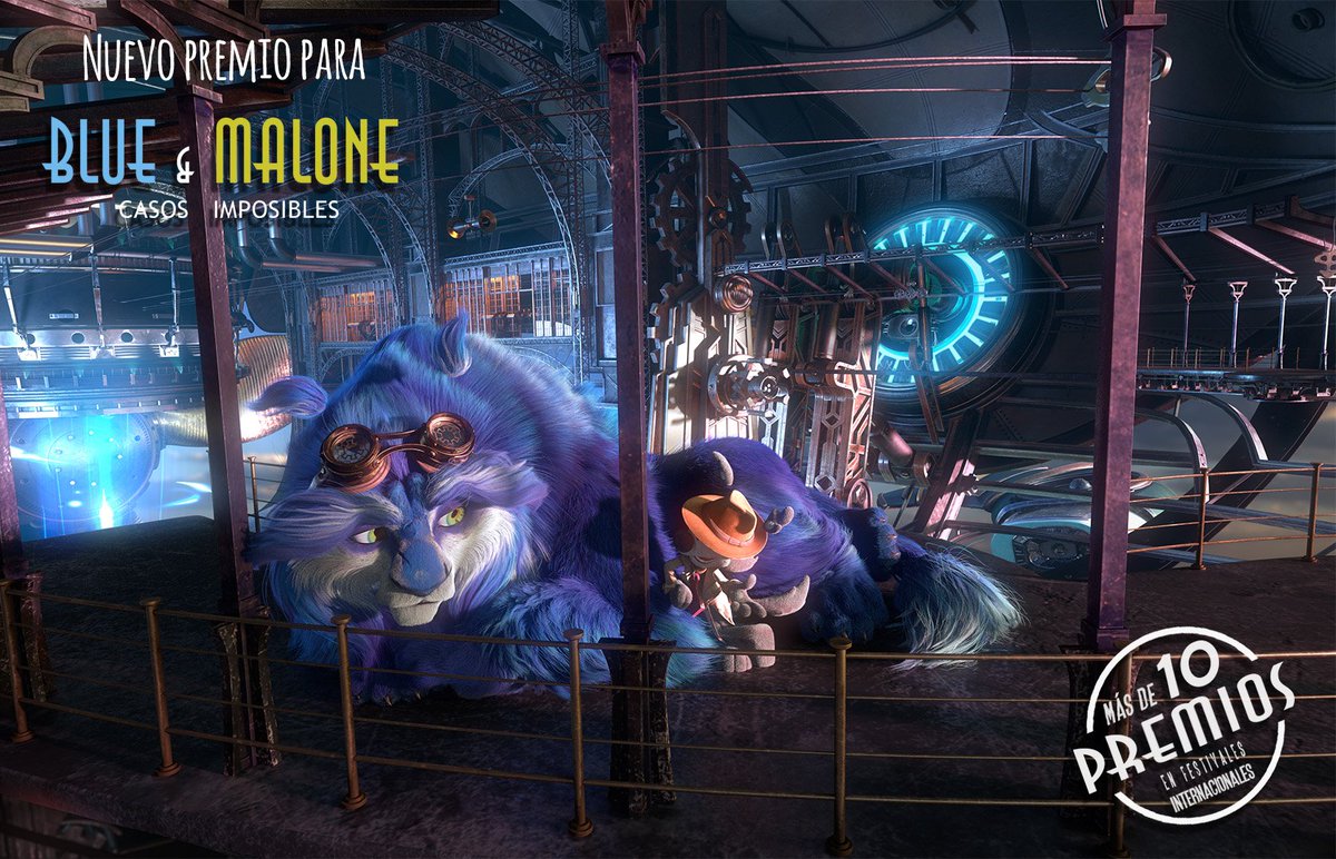 ESDIPanimation's tweet photo. 🏆¡11 Premios para @BlueAndMalone! 🏆
El MM Fest de Serbia nos ha concedido el Primer Premio en la categoría de Películas para Niñ@s donde competía con otras 34 producciones #MMFest #Bestfilm #Award
👇
https://t.co/InoQTCrd98 https://t.co/PzEEnXlp8M