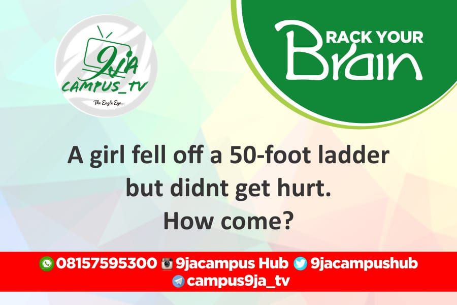 9jacampusHub's tweet photo. #Rackyourbrain https://t.co/7aJ4ZvVgqt