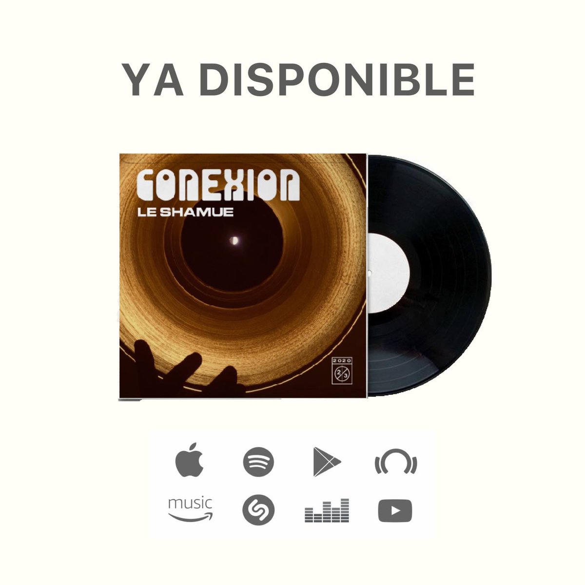 LeShamue's tweet photo. Nuestro segundo sencillo “Conexión” ya está disponible en plataformas!! Dale play y disfruta!  🥳🙌
https://t.co/DfOVjVsBnw https://t.co/apShJUKXpu