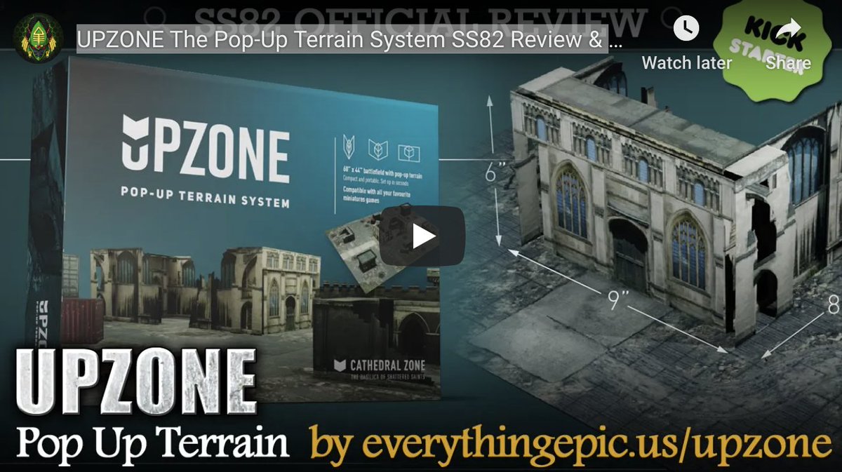 EverythingEpic_'s tweet photo. Great early previews of @UpzoneWargaming #wargameterrain system check it out! This one by StrikingScorpion82 YouTube 🤗🎉😍

LINK >> https://t.co/NlPQZfA1wS
#BGReview #boardgames #boardgame #boardgamegeek #tabletopgames #bgg #tabletop #boardgameaddict  #tabletopgaming #UpZone https://t.co/Z4yl5de16k