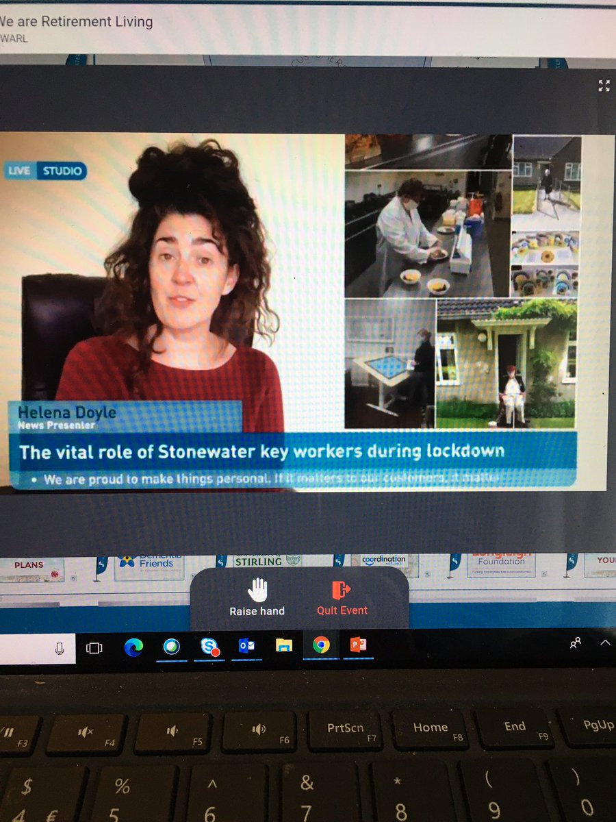 JoanneSMorris1's tweet photo. What a day! Fab virtual event bringing the whole of retirement living together! We’ve achieved so much, what an amazing team 😃 #WARL #discoverstonewater https://t.co/UZQoHYKCzb