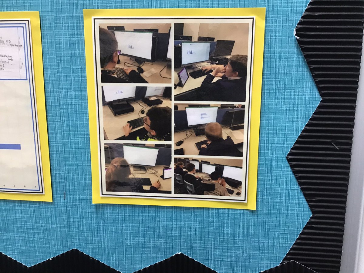 BerthaParkPS's tweet photo. Mrs Donaldson’s S2 class @BerthaParkHigh completed their data handling surveys and presentations in Microsoft excel @Microsoft.uk and with Mr Blyth’s super displays skills they have a Great Wall display of their work. #sl #literacy #numeracy https://t.co/tZ8Ske1IMC