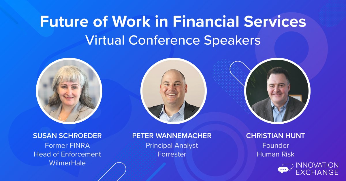 SmarshInc's tweet photo. We have an exciting lineup of speakers for the #InnovExVirtual Conference, including Christian Hunt, from @HumanRiskBlog. Conference registration is open now! https://t.co/UTms4lvj12 https://t.co/ZKSwR5dHcM
