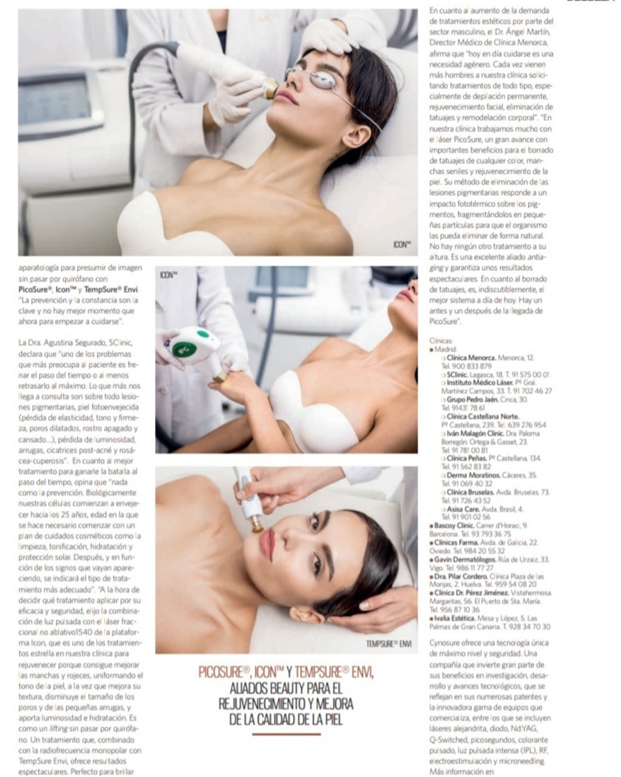 CynosureSpain's tweet photo. Hoy en el #EspecialNavidad 🎄🎁 de @elEconomistaes nos hablan del nuevo boom de los tratamientos estéticos. "Se impone la naturalidad y el culto a la salud" 👉🏻 #PicoSure®, #Icon® y #TempSure® Envi, en portada‼ #Cynosure #CynosureTeCuida #TratamientosEstéticosNoInvasivos https://t.co/JgRVr8ioja