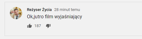 Ajronek's tweet photo. clown będzie się jutro wypowiadał: https://t.co/dKKWy2aEqV