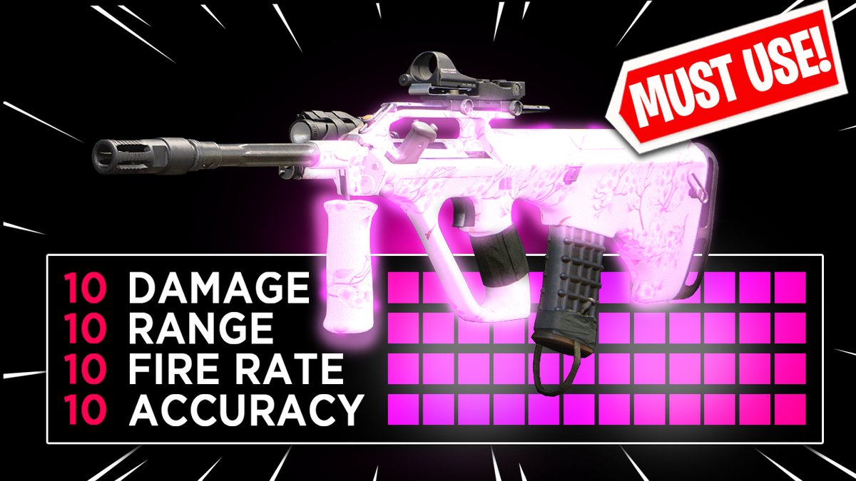 OriginalFlaash's tweet photo. ⚡NEW VIDEO⚡

this MAX DAMAGE AUG CLASS CAN 1 BURST!... MUST USE! (Ultimate AUG Class Setup) - Black Ops Cold War

Video : https://t.co/624fvB8whf

Any RTs appreciated, thanks Folded hands 

#CallofDuty #BlackOpsColdWar #ColdWar https://t.co/zYWho1dFlM
