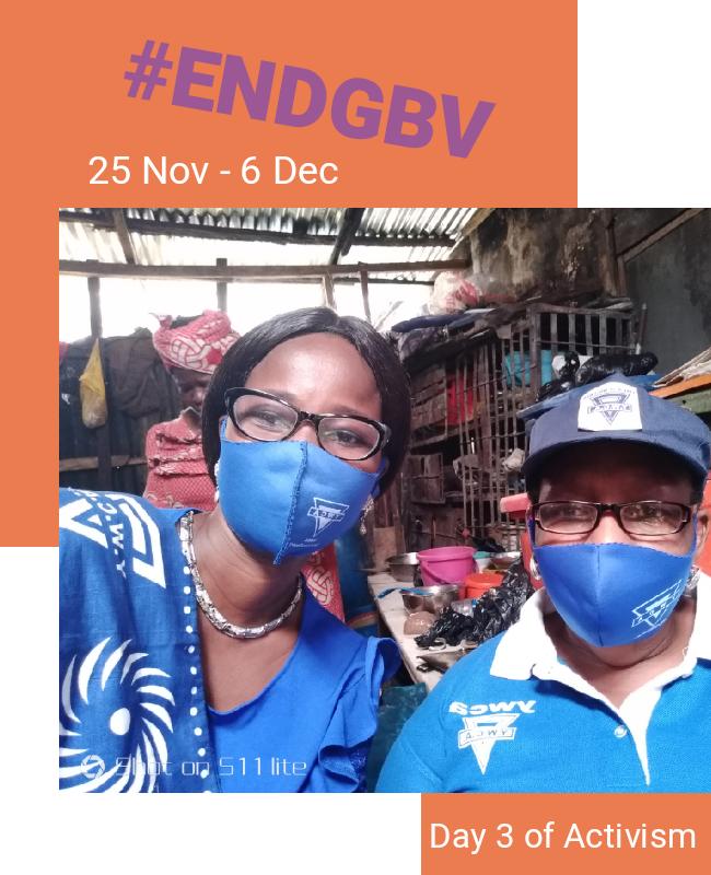 YwcaLagosArea's tweet photo. 16 DAYS OF ACTIVISM AGAINST GENDER-BASED VIOLENCE

Beginning November 25 and lasting through December 10, YWCA, Lagos State Area Council join the international community for the global campaign, 16 Days of Activism against Gender-Based Violence. https://t.co/oQA0SXBRje