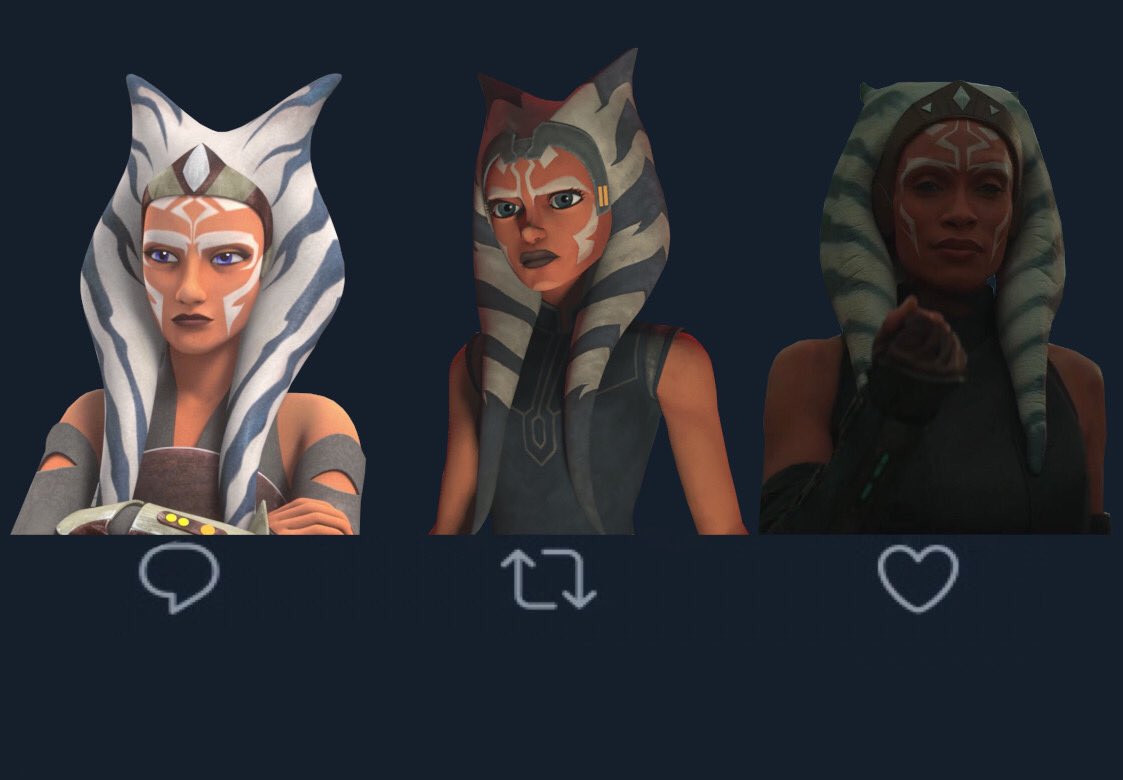 cezarkestis's tweet photo. Which version of Ahsoka Tano do you like the most? https://t.co/mzym2HhA7O