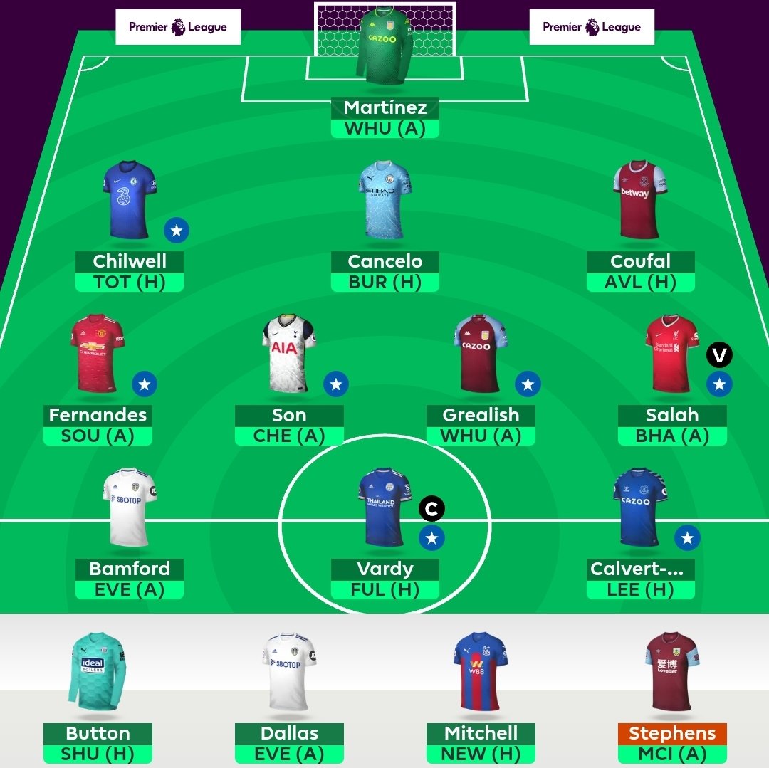 FanChallenged's tweet photo. So glad that deadline is finally here.

Kane &amp; Ziyech -> Vardy (c) &amp; Salah (-4).

Hoping the hit is paid back over the 3 GWs. Good luck everyone!

#FPL #FPLCommunity #GW10 #FantasyPL https://t.co/56O8yxTBpb