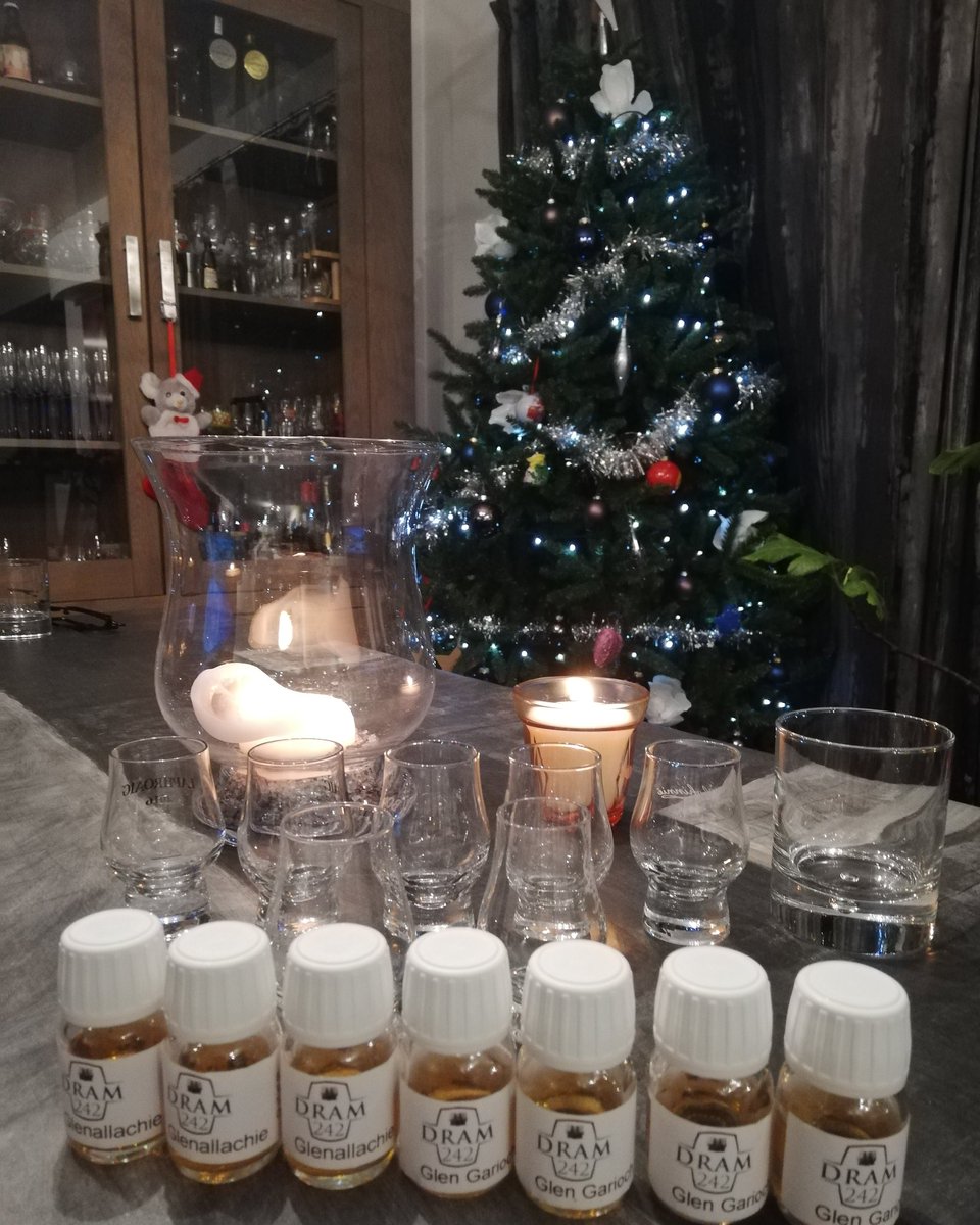 FemkeVD1's tweet photo. Ready for Grand Master's tasting @home with The Templars of the Malt. #fridayfeeling #tastingathome #glenallachie #glengarioch @McMDrams @dram242 @TheGlenAllachie @GlenGarioch https://t.co/tUlV2gNWHB