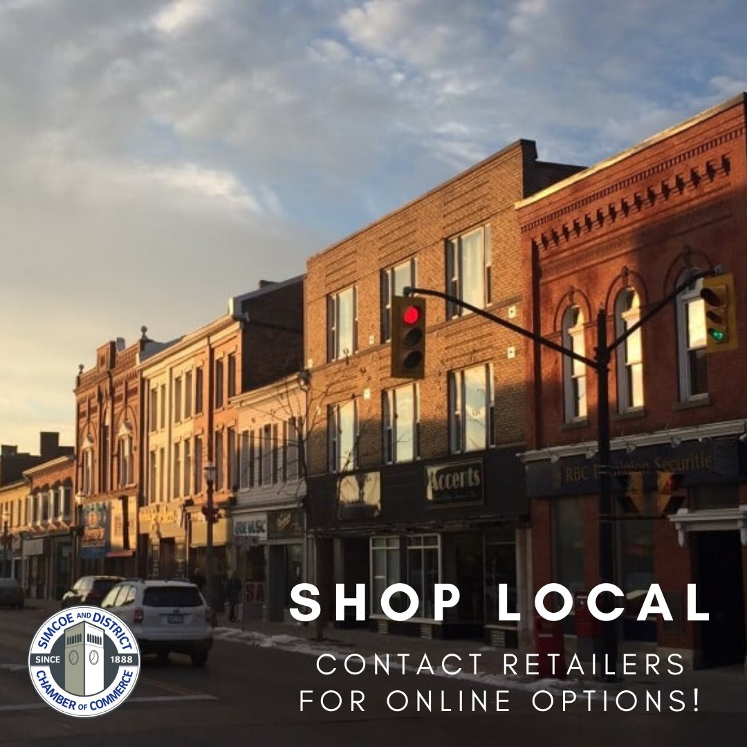 SimcoeChamber's tweet photo. Tomorrow is #smallbizsaturday.  Support your local retailers!

@Simcoe_Reformer @investnorfolk @myFM989 @SimcoeBia @NorfolkCountyCA @downtownsimcoe #smalltown #smallbiz #norfolkcounty https://t.co/d95zeaZA6j