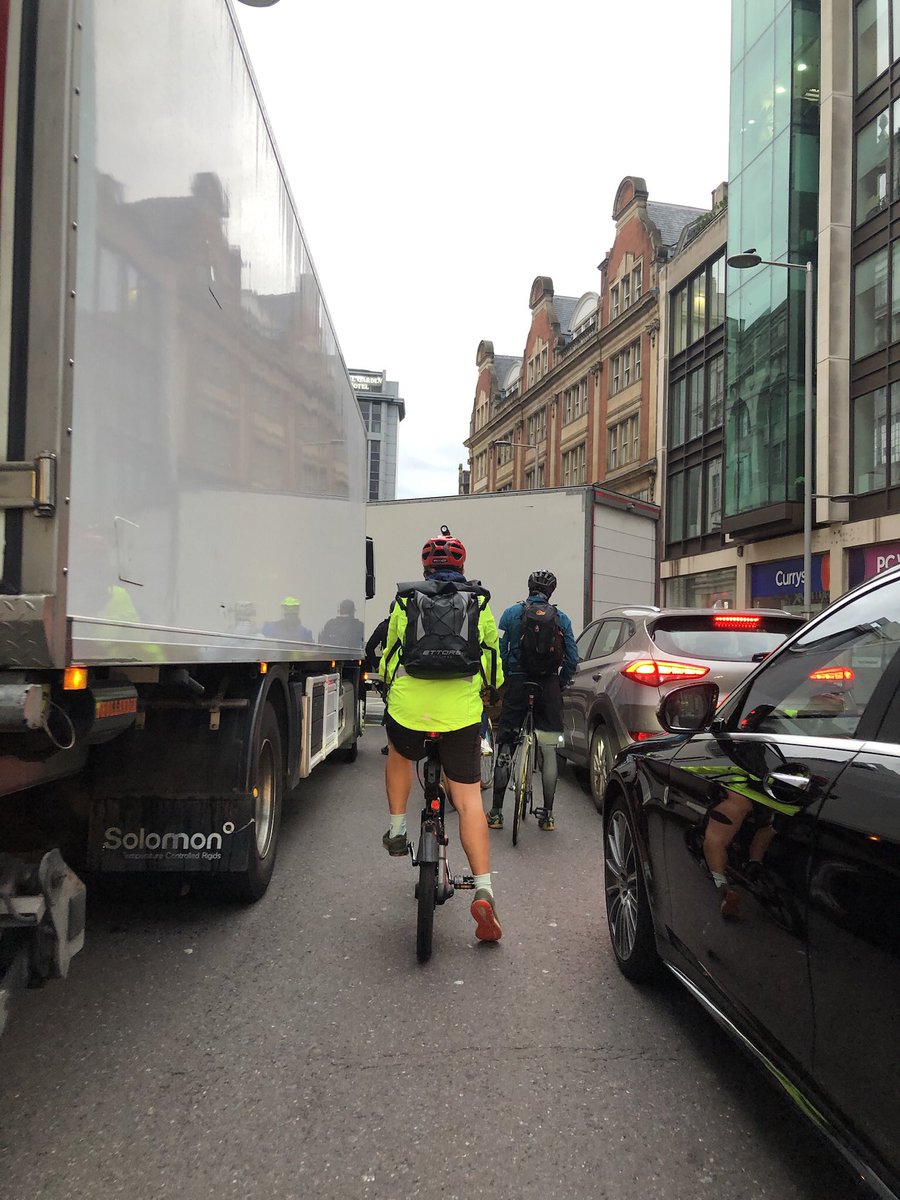 I cycle regularly these days as the safest way for me to get around without risking catching Covid - however sitting behind car exhausts on Kensington High St when cyclists were right in the traffic has historically triggered my wheezing.