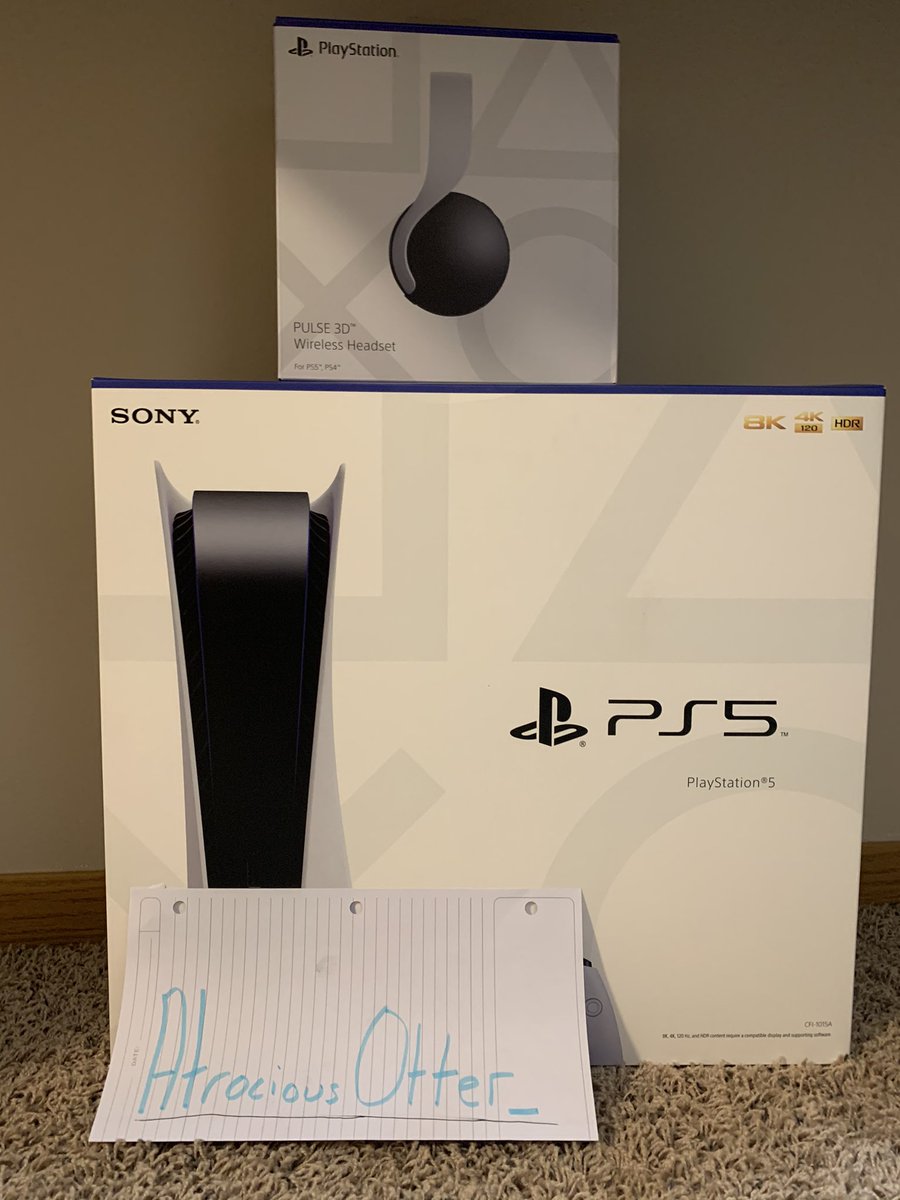 AtrociousOtter_'s tweet photo. 4 Days until the winner is picked! Remember to Like, Retweet and Follow for a chance to win! #ps5 #ps5stock #ps5restock #ps5stockuk #ps5preorderuk #ps5walmart #PS5 https://t.co/v8vLbRMhd1