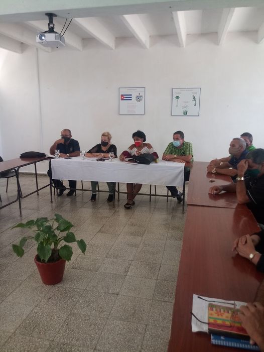 DGERafaelFreyre's tweet photo. Visita del @CubaMined a nuestro municipio. https://t.co/eZ3XFj0zH1