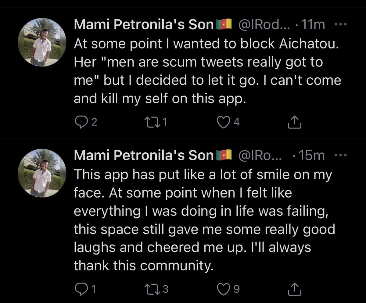 Li_Dady's tweet photo. @IRodriguealves 
He says @ some point, he wanted to block @aaichatou1 cuz of her “Men are Scum” diary. Still loves the app &amp; enjoys how the Ch!njong role. 
He expresses his respect for @your_favoriti &amp; still believes p’pl low key hates on her just as he did 4 @komfanny back den. https://t.co/xmBcIkPuHL