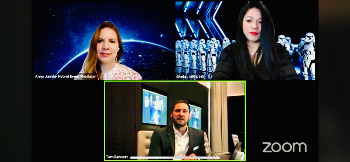mshelsinki's tweet photo. We met @TheIET at @IMEX_Group Virtual! This week, had so much FUN with #STEM theme & #StarWars as background photo.
LIVE virtual site visit with @360Visualizer to a unique century-old venue hosted by Tom Bennett @ietvenues #IET @TheIET https://t.co/pYx6HYEgyN #visualizervisit https://t.co/sDPhhtdCAD