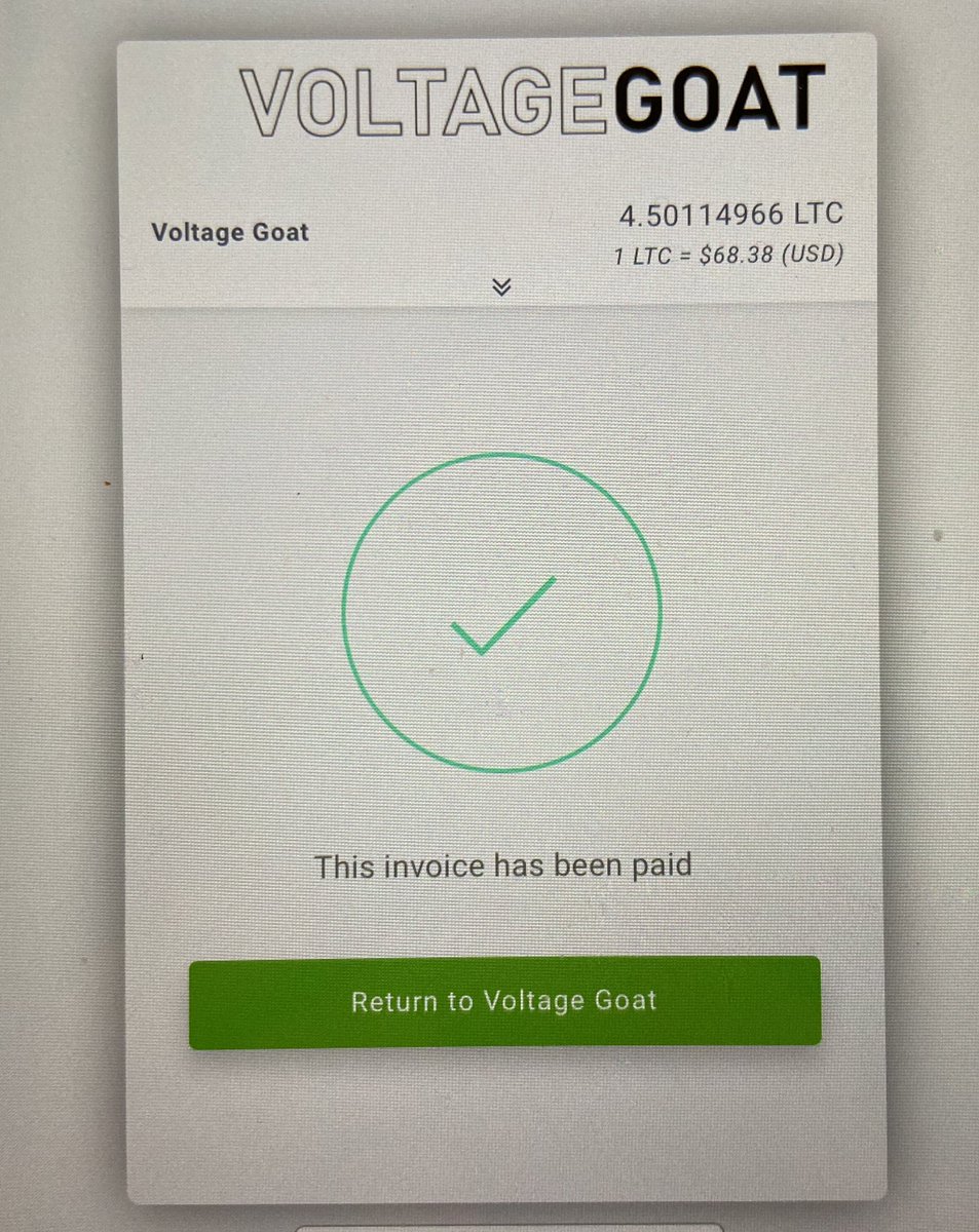_CLINTWESTWOOD_'s tweet photo. Just made a #BlackFriday2020 purchase from @VoltageGoat🔥
Got some Great Deals on #Litecoin gear for the Bar AND a 5% discount when I chose to #PayWithLitecoin💥
#Winning https://t.co/Jz2fkEtA5z