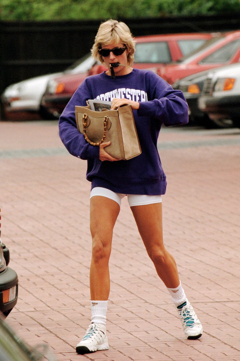 stayclassyang's tweet photo. Only want to dress like princess di running errands going forward, please support me in my journey https://t.co/PtXqq0HqkX
