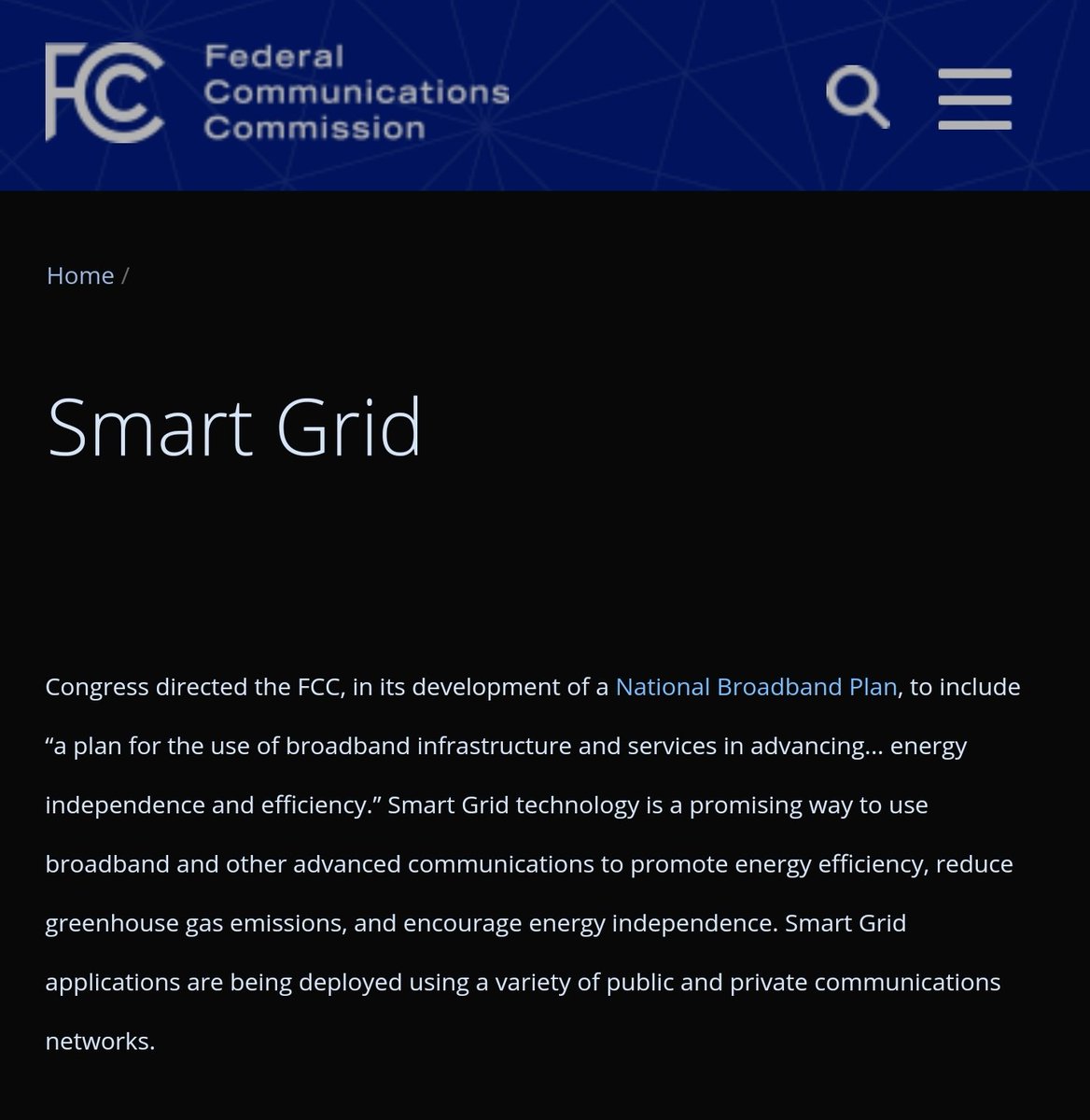 8/ Now, notice how POTUS types "smart" in every tweet, along with "FCC ASAP." Under "smart" in relation to the FCC, I found this: