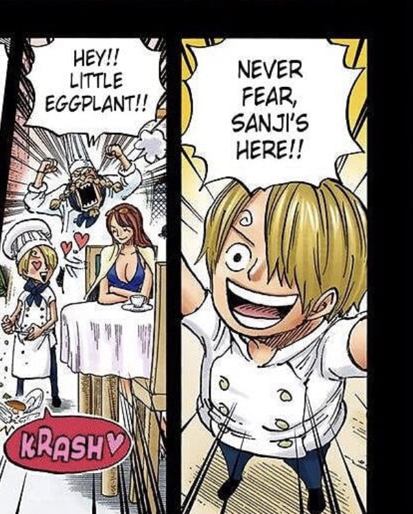 butjesswhy's tweet image. “never fear, sanji’s here”