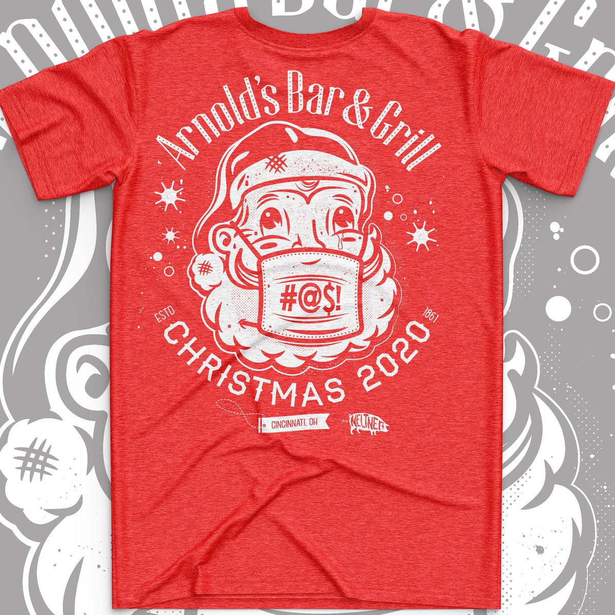 Available at arnolds.bigcartel.com in both Tee and Crewnecks Sweatshirts for FREE!This bad boy is free with the first 50 online gift card purchases we receive starting on Black Friday. Designed with love by Keith Neltner. Do you even 2020 if you don't own this T-shirt?