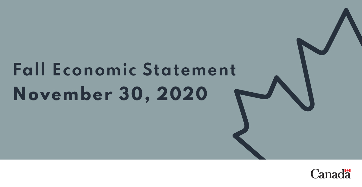 FinanceCanada's tweet image. #Reminder: Monday, Deputy Prime Minister Freeland will deliver the 2020 Fall Economic Statement with information on the current state of the economy and Canada’s #COVID19 response. #EconomicResponse