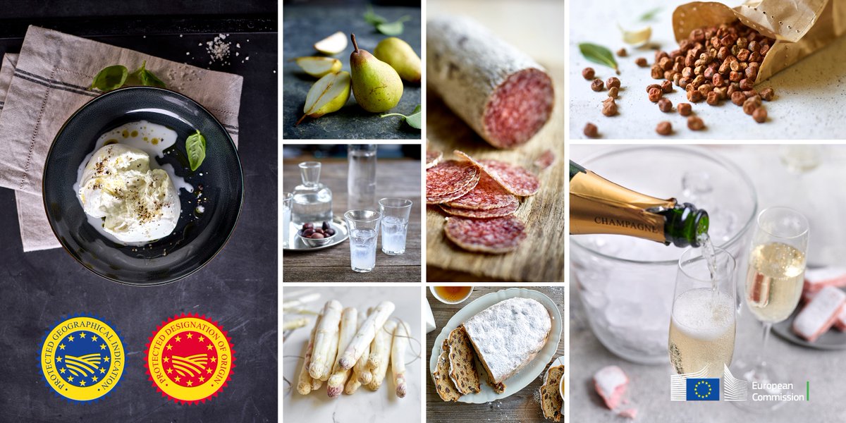 EUAgri's tweet photo. We launched a public consultation on EU Geographical Indication products!
🧀🍷 Participate to help shape the future of the #EUQuality policy, which protects more than 3k products all over the EU.
Answer the survey by 9 April
→ https://t.co/yZxT1wXmYs https://t.co/WhcOEVuxLW