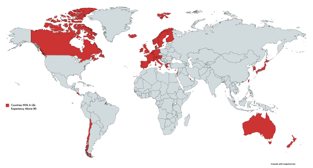 onlmaps's tweet photo. Countries where the overall average life expectancy is over 80. https://t.co/rond8XstAF https://t.co/Fpua292uzN