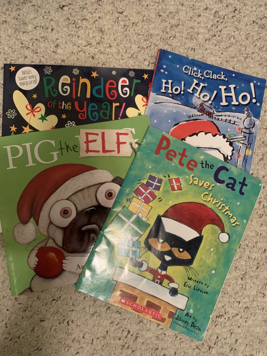 FHTigerParents's tweet photo. It's officially the holiday season.  Time to read all the Christmas books.  Find some great deals on  holiday reads at our Virtual Book Fair!  (ends on 11/29)  https://t.co/0CznMhruTu https://t.co/yJuX0MZkso