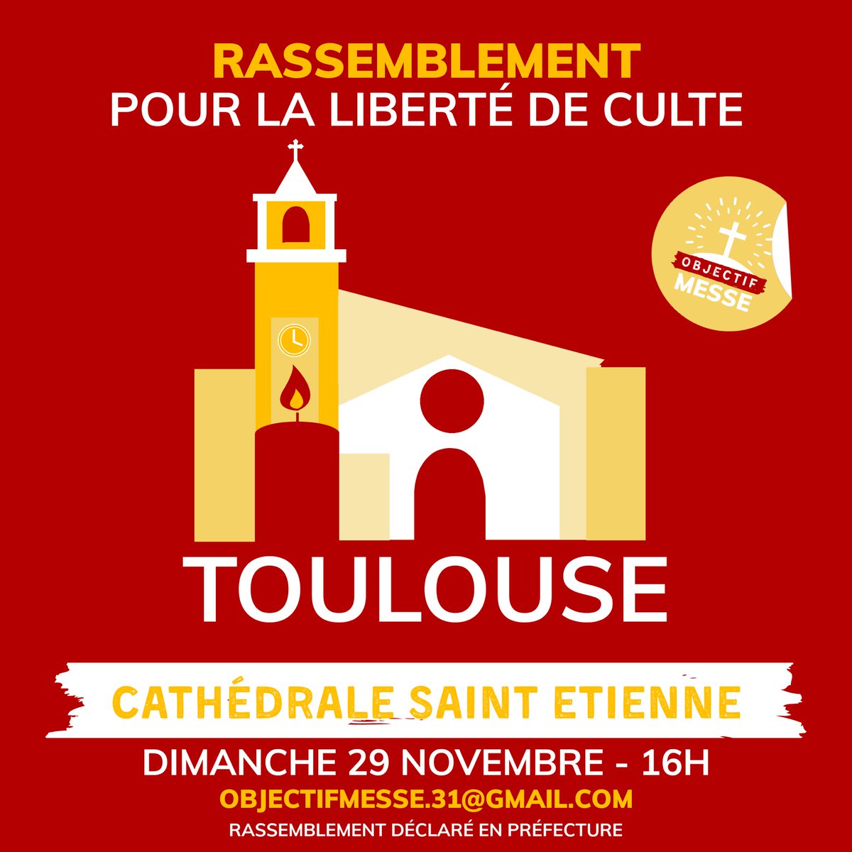 MesseObjectif's tweet photo. Paris, Toulouse, Nantes, Lille https://t.co/fn9q7dPibR