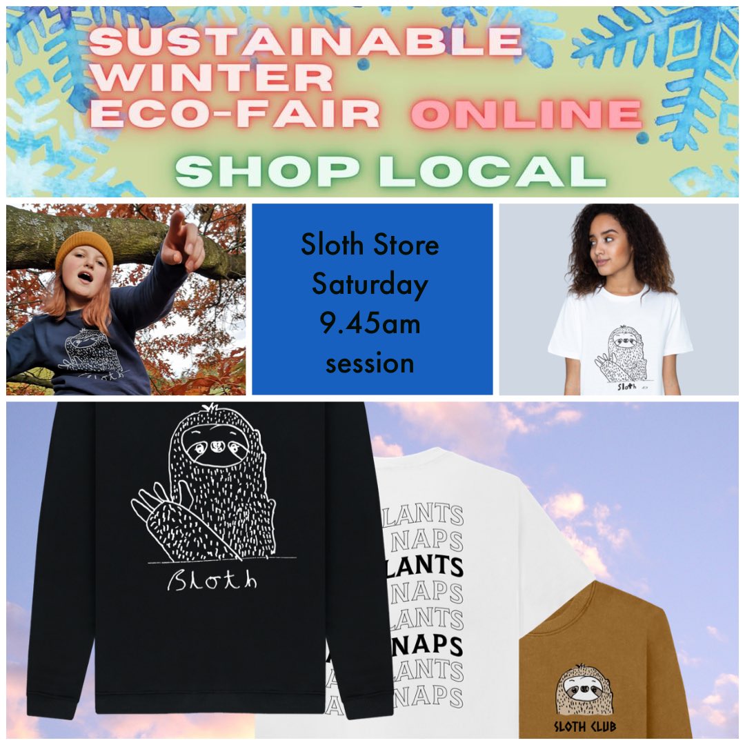 EcoCommunities_'s tweet photo. A new stall from a #Chester business @SlothstoreUK 
organic T-shirt’s great gift ideas- no to #BlackFriday go #green #organic - join us tomorrow and find our more and ask questions.

Link https://t.co/guCjFWj4x8
#ShopLocal https://t.co/CcXKsFiI2L