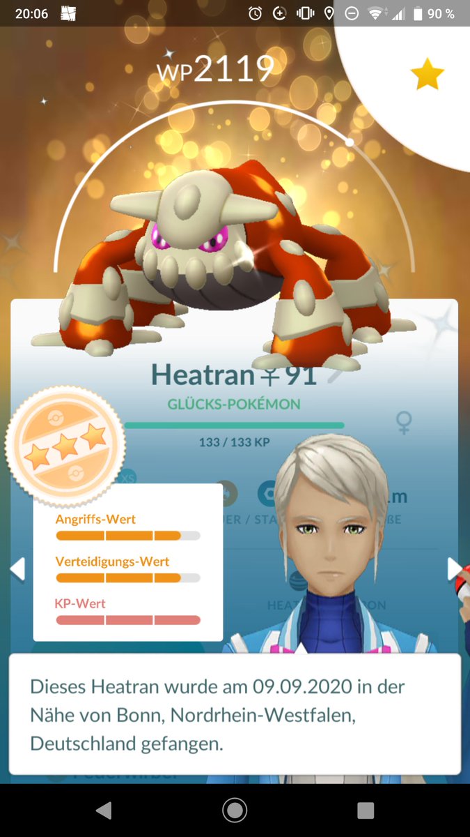 MrItaloFreak's tweet photo. Ein erfolgreicher Tag!
Ein schönes #Shiny #Sleima getrackert und ein wunderschöner Glückstausch erledigt.
Das glückliche #Shiny #Heatran lässt sich sehen 😍
#PokemonGO #Koenigswinter #PokemonGoshiny #shinypokemon https://t.co/6RN9pcqt60