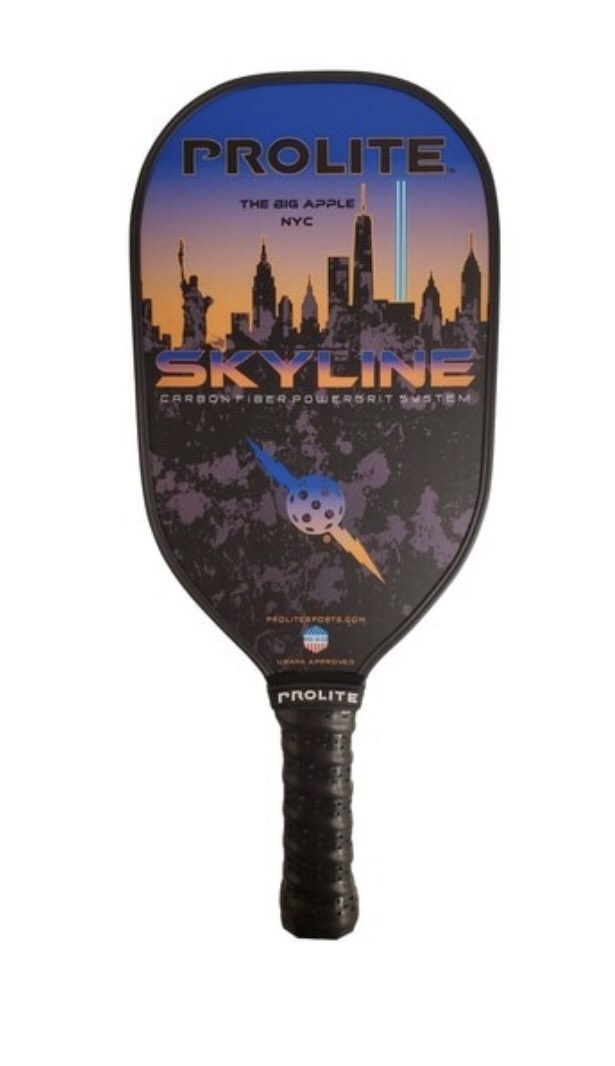 The PROLITE SKYLINE is AVAILABLE NOW!! Carbon Fiber! Elongated SWEET SPOT! PowerGrit Surface Technology!! 5 different Skylines Available!! New York Pictured! Order today!! prolitepaddles.com/the-skyline-ca…

#prolitesports #prolitefamily #ballandbolt #est1984 #skylines #proliteproud