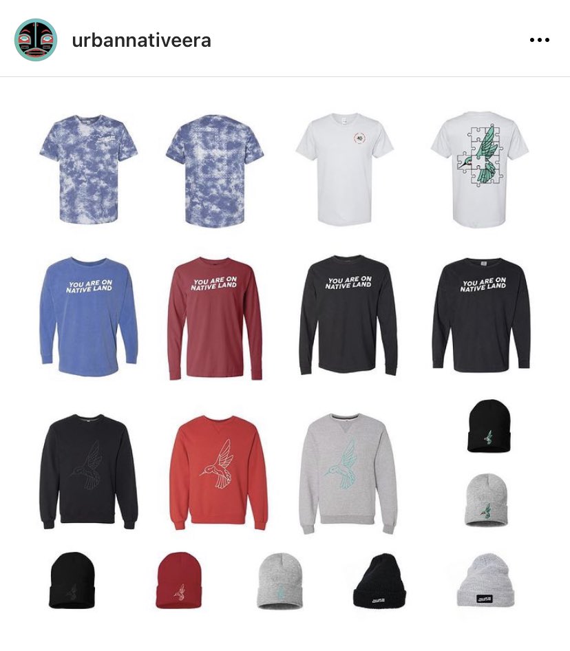  http://urbannativeera.com&nbsp; • 25% off all “You are on Native Land” items