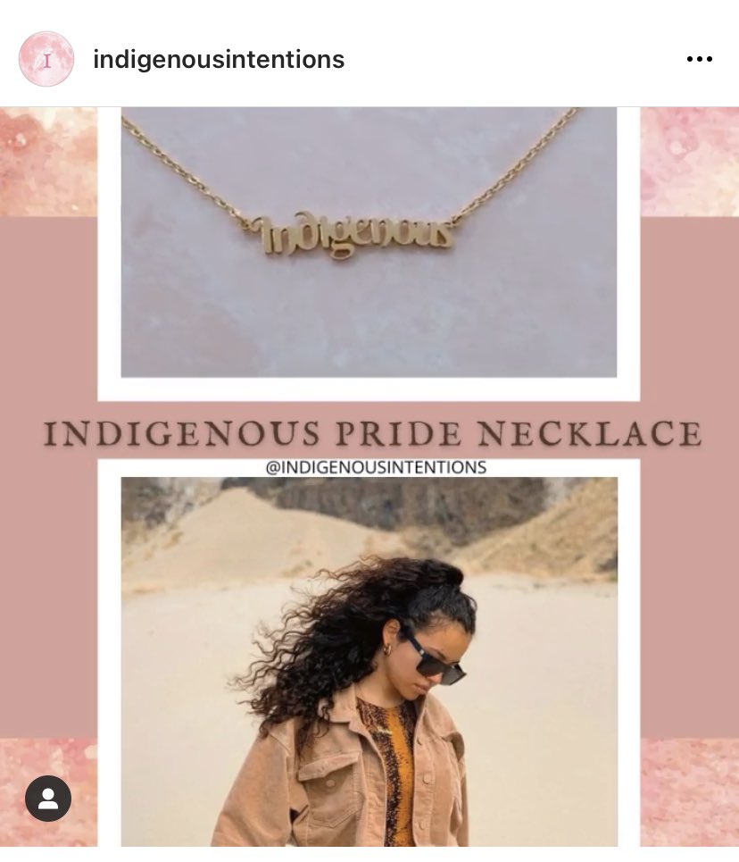 Shop Black-Native owned jewelry story Indigenous Intentions with her Cyber sale 20% off when you buy 2 items CYBERSALE2020 • 10% proceeds go to MMIWUSA  https://www.etsy.com/shop/IndigenousIntentions?ref=simple-shop-header-name&listing_id=907403117&section_id=31321274