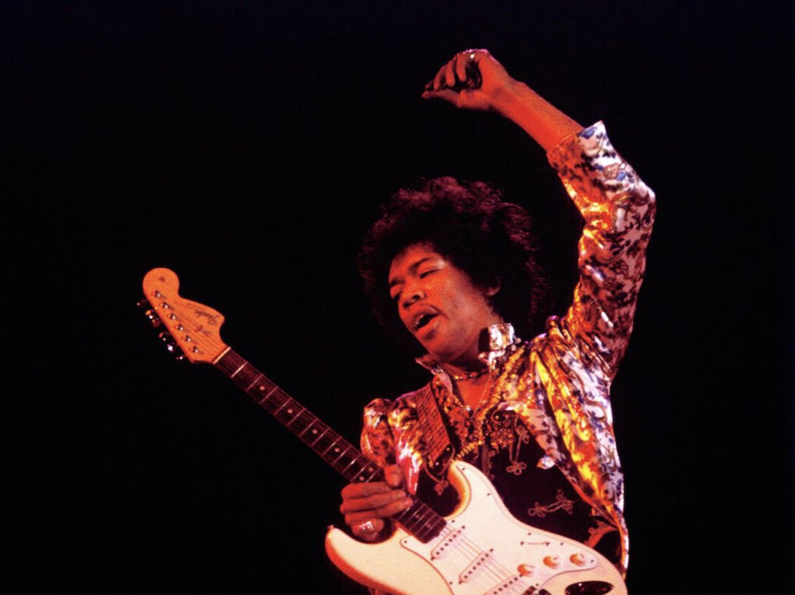 Happy Birthday to the late Jimi Hendrix today. Exemplary guitar chops.   