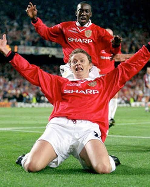 Solskjaer 90+3 and the treble is complete.