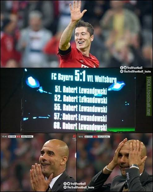There is brilliance and there is Lewandowski  #Bavaria