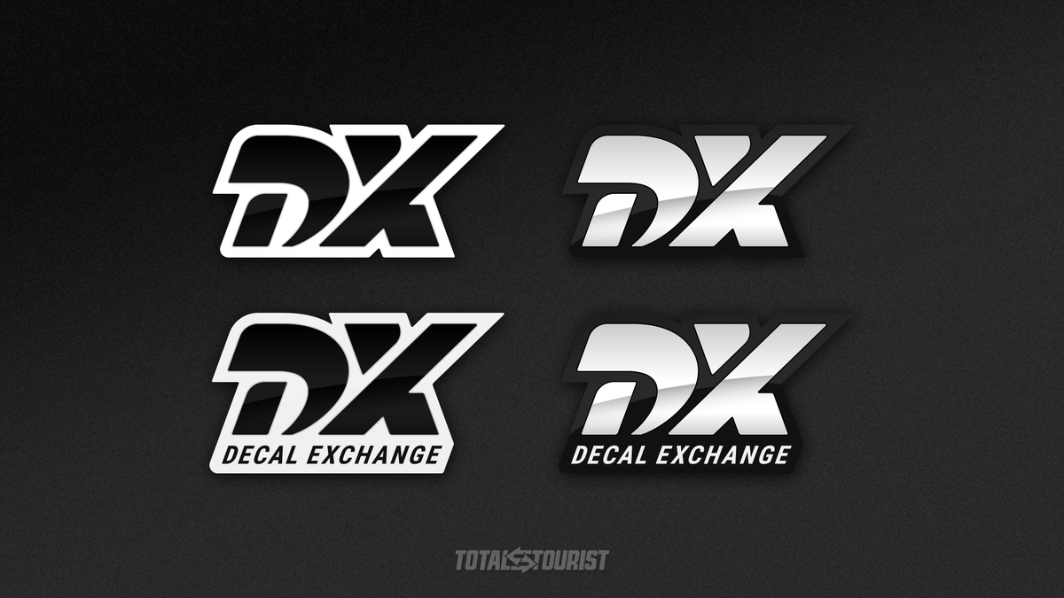 DX Logo | Updated decal set
Avoiding copyright issues right here https://t.co/0zBgKB9Zvj
#GTSport #GTSLivery #GTSDecals #liverydesign #DecalXchange https://t.co/8Y7MBMwmmh