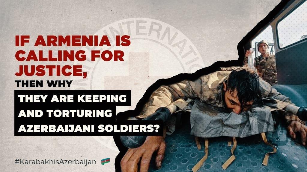 Armenia is keeping Azerbaijani soldiers in inhumane conditions  and tortures them. Why the world is silent? @amnesty @hrw @CNN @BBCWorld @nytimes @FoxNews @Independent @Reuters @Telegraph @TIME @UNHumanRights #UN @OSCE @ICRC 
#bringbackAmin 
#bringbackBayram